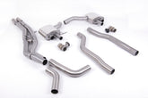 Milltek Audi RS7 C8 4.0 V8 Cat-back Exhaust BI-TURBO (NON OPF/GPF US/ROW MODELS) (2019 and Later) - Requires OE system to be Cut